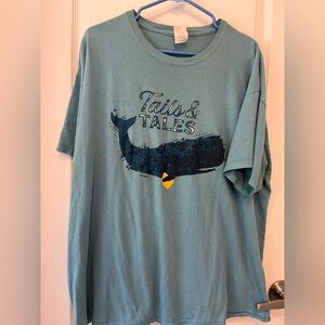 Blue Whale Graphic T-Shirt